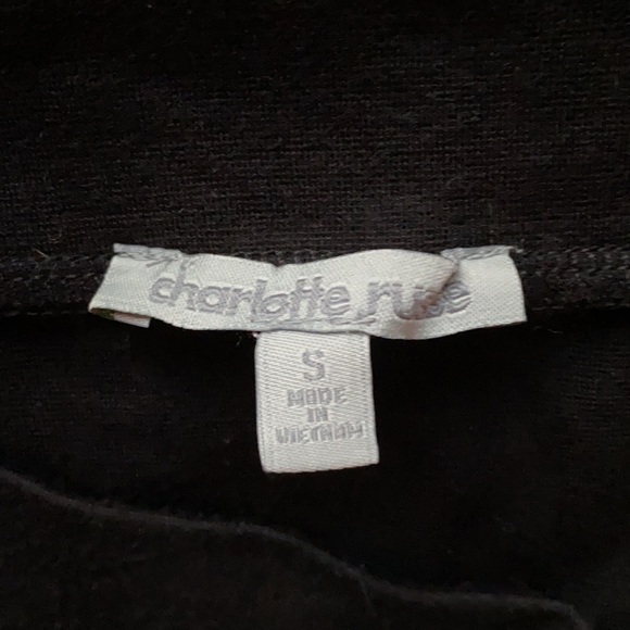 Charlotte Russe - Black Pencil Skirt w/ Side Slit - Picture 3 of 3